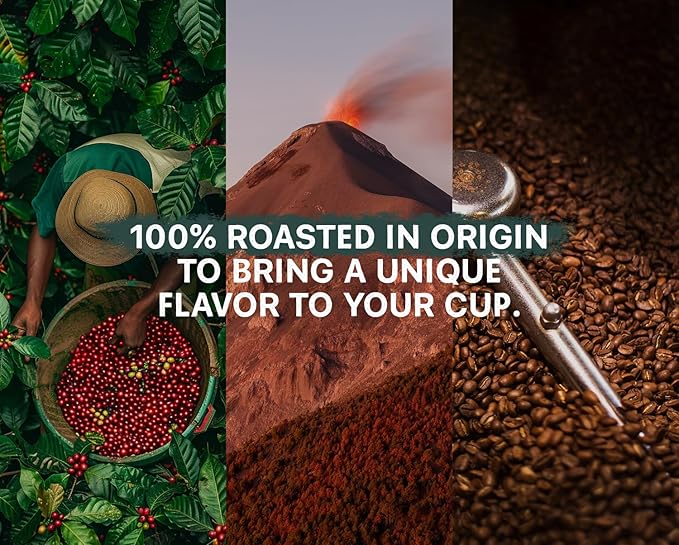 COFFEE 46 HUNDRED® Huehuetenango - Whole Bean Specialty Coffee from Guatemala - 100% Arabica Single Origin - Medium Roast - 311g/11oz - High Altitude Coffee - Grown at 6,200 ft
