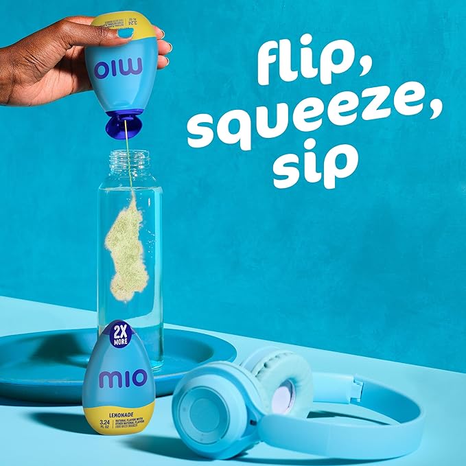 mio Lemonade Naturally Flavored with other natural flavor Liquid Water Enhancer, 3.24 fl oz Bottle