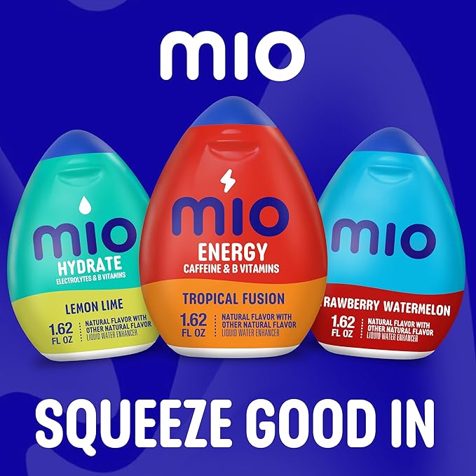 Mio Energy Liquid Water Enhancer, Tropical Fusion, 1.62 Ounce (Pack of 6)