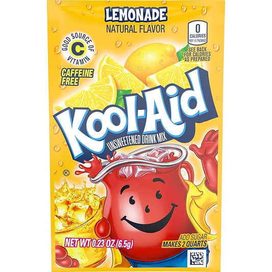 Kool Aid Lemonade Drink Mix (96 Packets)