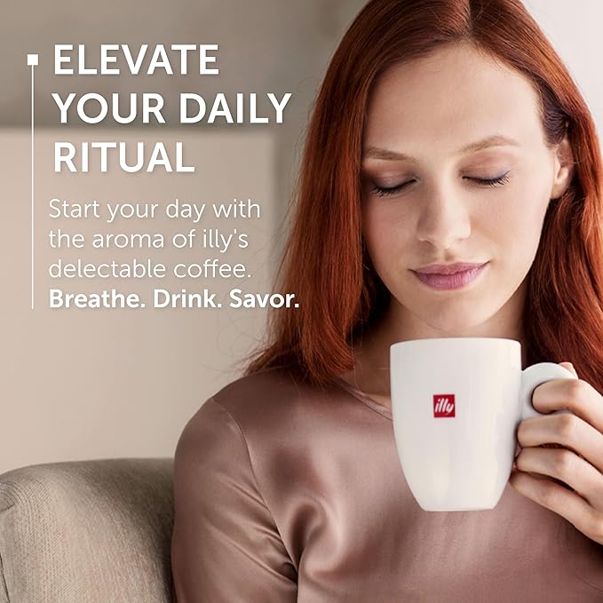 illy Whole Bean Coffee, Brasile Regenerative Agriculture Medium Roast, 100% Arabica, Premium Italian Coffee, Ideal for Espresso, Drip, Moka and French Press Brewing, 8.8oz, 6 Pack