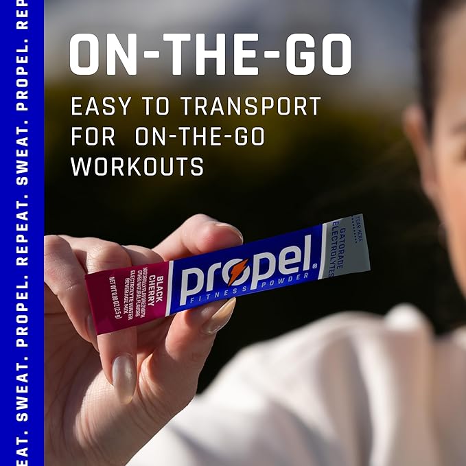 Propel Powder Packets, Black Cherry (Pack of 120)