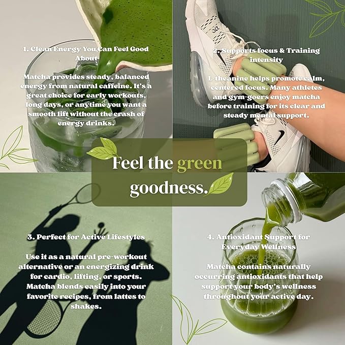 Ceremonial Grade Premium Matcha Powder– 100% Japanese Premium Matcha Powder, Shade-Grown & Stone-Ground, Smooth Flavor, Energy & Focus Without Jitters, Perfect for Lattes & Daily Wellness – 1.06 oz - By BrightValley Naturals
