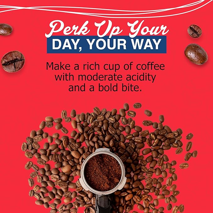 Café Aroma Ground Espresso Roast Coffee, Dark Roast, Cuban Style Coffee, Perfect for Lattes, Blend For Hot & Iced Coffee Creations, 36 oz (2 Cans)