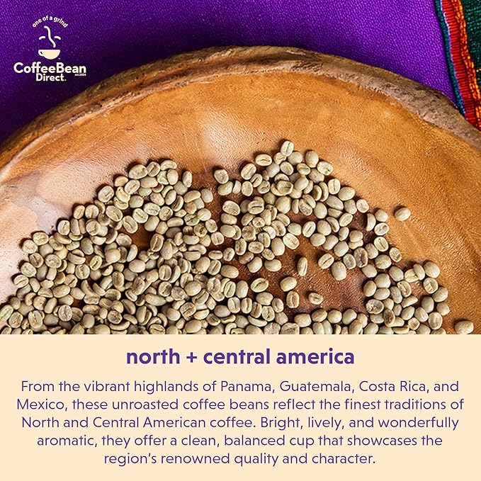 Coffee Bean Direct Unroasted Organic Fair Trade Mexican Chiapas, 5 Pound (Pack of 1)