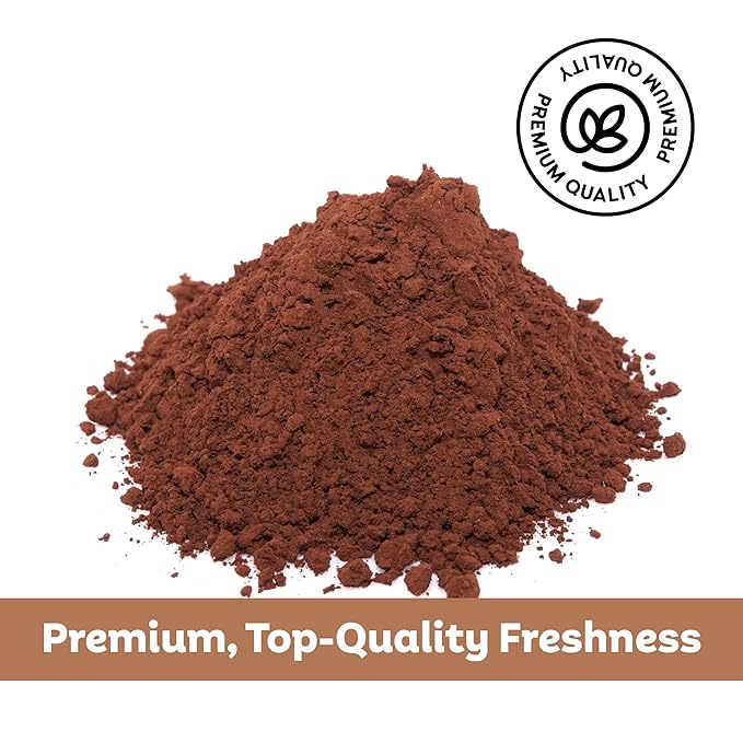 Roots Circle Premium Carob Powder Unsweetened | Kosher Bulk 14oz - Cocoa Powder Alternative | Rich in Fiber Caffeine Sugar-Free Chocolate Substitute Great for Smoothies, Cookies, and Yogurt