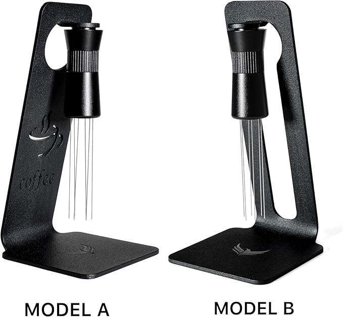 WDT Tool Espresso Stirrer Distrubution Tool Adjustable Coffee Needle Distributor 0.25mm & 0.4mm / Premium Espresso Machine Accessories for Puck Prep (Model A)