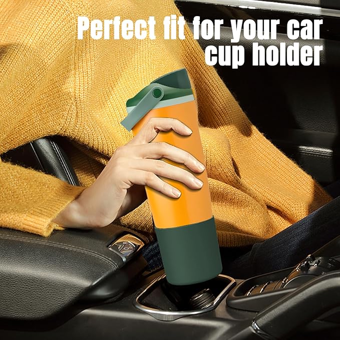 Silicone Higher Boot Compatible with Owala 30oz & 40oz FreeSip Sway Bottles & Tumblers, Large Protection Anti-slip Bottom Cover Sleeve for Freesip Sway Tumbler and Bottle