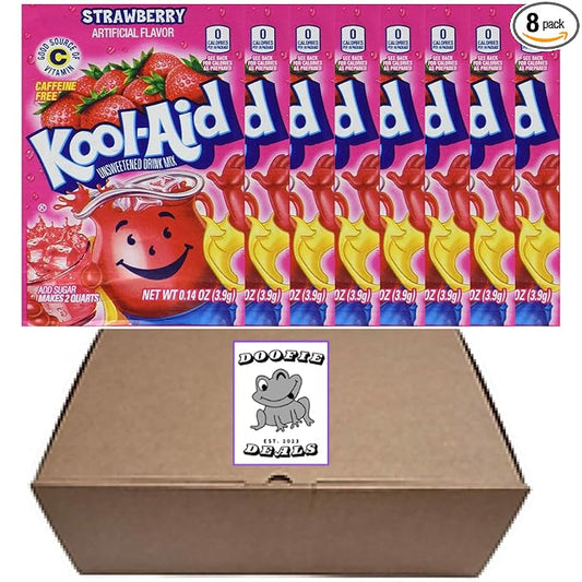 Kool-Aid Drink Mix - 8 Packets (Strawberry)