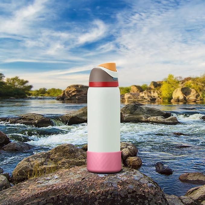 Silicone Boot for Owala Water Bottle 24 oz 32 oz 40 oz, Anti-Slip Protective Sleeve for FreeSip/Twist/Flip Stainless Steel Water Bottles Accessories