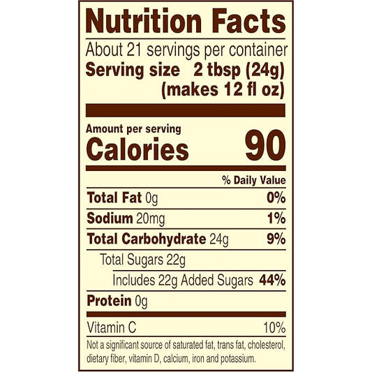 Country Time Half & Half Lemonade Iced Tea Naturally Flavored Powdered Drink Mix 12 Count 19 oz Canisters