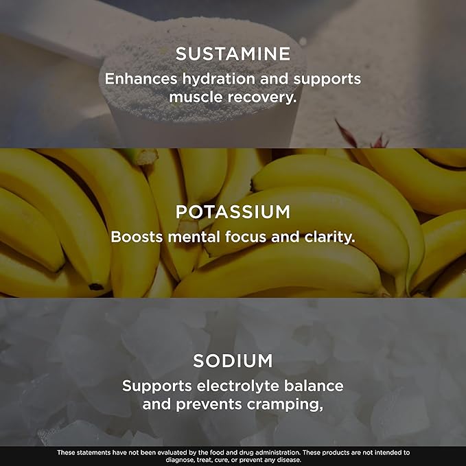 Genius Electrolytes Powder Drink Mix, Orange Fizz, 30 Servings - Natural Hydration Booster & Endurance Supplement with Potassium, Magnesium & Zinc - Sugar Free & No Artificial Sweeteners or Dyes