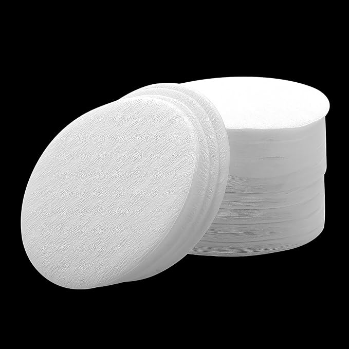 Normcore 58mm Espresso Paper Filters - Replacement Paper Filters Paper Coffee Filter with Storage Box Compatible with 58mm Portafilter Top of the Basket - 200 Sheets