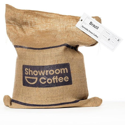 Brazil Unroasted Specialty Green Coffee Beans - Single Origin 100% Arabica - Bulk Wholesale Pricing (33 Pound Bag /15kg)