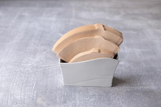 Hario V60 Paper Coffee Filter, Size 01, Natural, 100ct Box