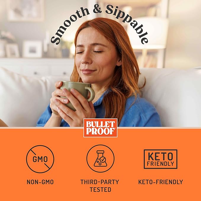 Bulletproof Original Creamer, 29.6 Ounces, Keto Coffee Creamer with MCT Oil and Grass-Fed Butter, Value Offering, Packaging May Vary
