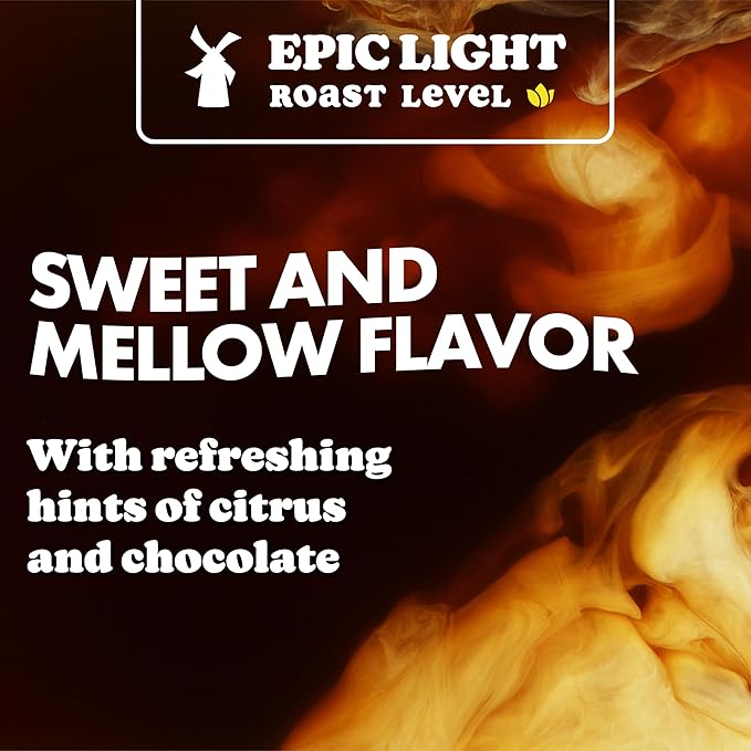 Dutch Bros® Epic Light Roast, Ground Coffee, Bagged 11oz