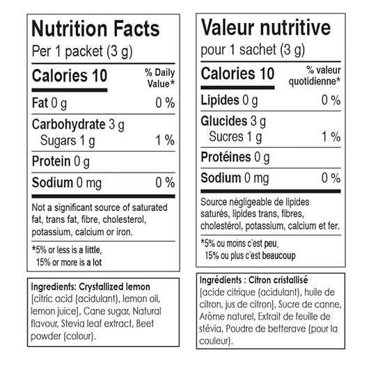 True Lemon Strawberry Lemonade 10ct (Pack of 12) - Drink Mix - No Artificial Sweeteners, Low Calorie - Powdered Drink Mixes & Flavors - Water Flavor Packets & Water Enhancer with Stevia
