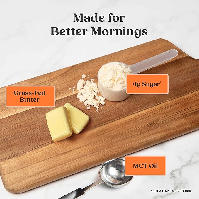 Bulletproof Original Creamer, 29.6 Ounces, Keto Coffee Creamer with MCT Oil and Grass-Fed Butter, Value Offering, Packaging May Vary