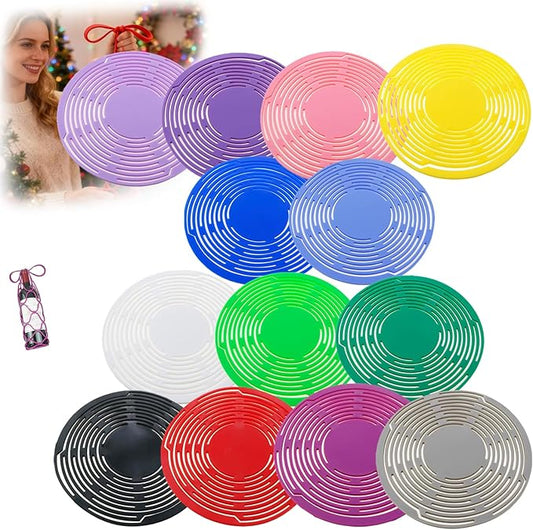 Multifunctional Mesh Coaster,Multifunctional Mesh Cup Coaster,Multi-Use Silicone Storage Bag&Organizer,Wine Holder Handheld Bottle Mesh Coaster Silicone Mat Mesh Design (All)
