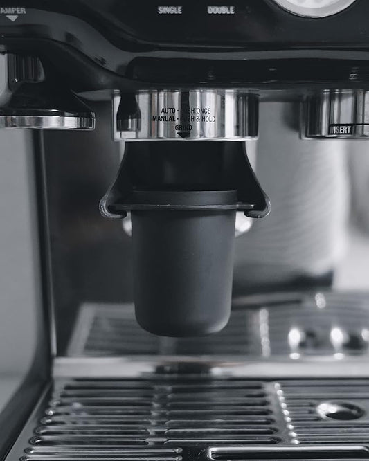 Normcore 53.3mm Portafilter Dosing Cup - 304 Stainless Steel - Matte Black - Non-stick coating Fits Breville Barista Express and 54mm Breville Machines