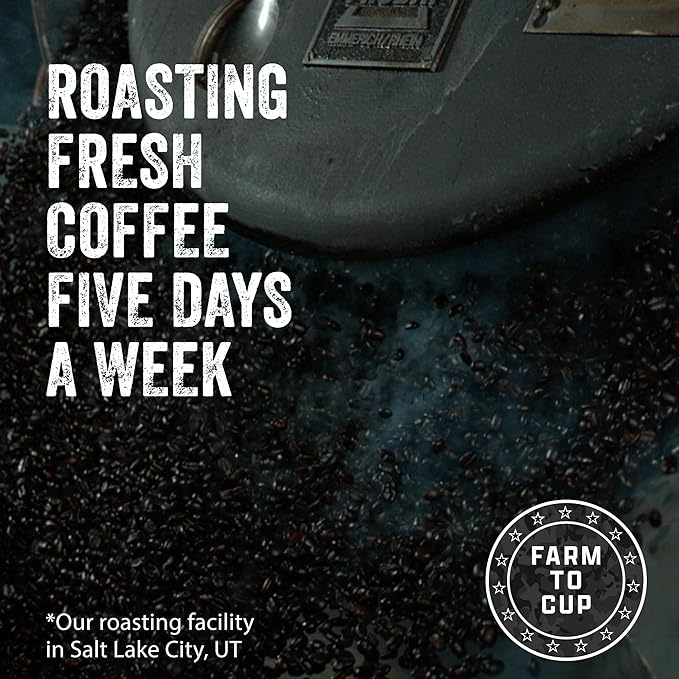 Black Rifle Coffee Company Dark Roast Coffee Pods – 100% Arabica, Bold, Smoky Single-Serve K-Cup Compatible – Veteran-Founded Premium Coffee – Tactisquatch – 84 Count