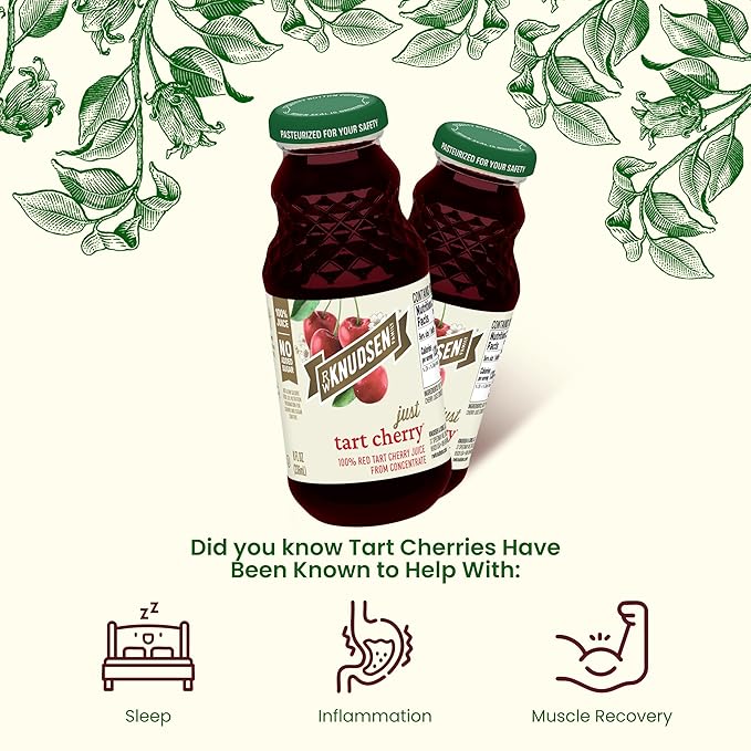 R.W. Knudsen Just Tart Cherry Juice, 8 fl oz (12 Pack)