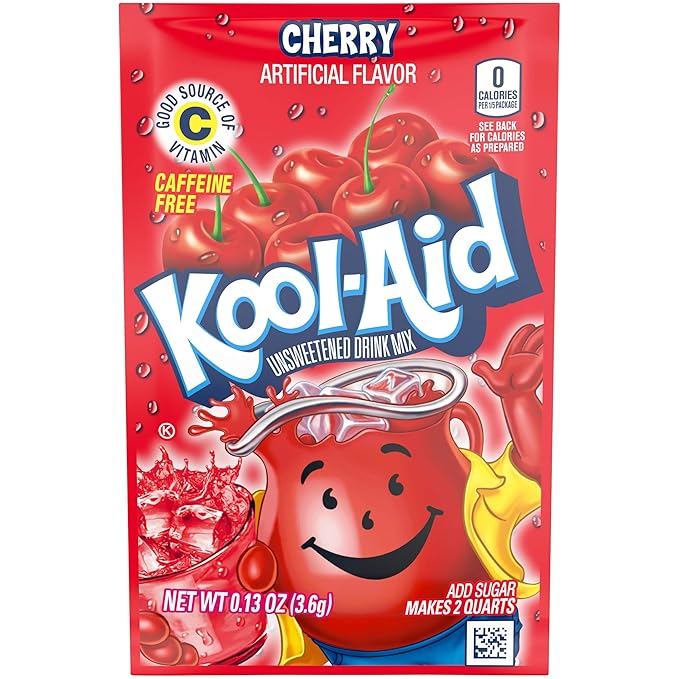 Kool-Aid Unsweetened Fruit Variety Zero Calories Powdered Drink Mix 50 Count Pitcher Packets