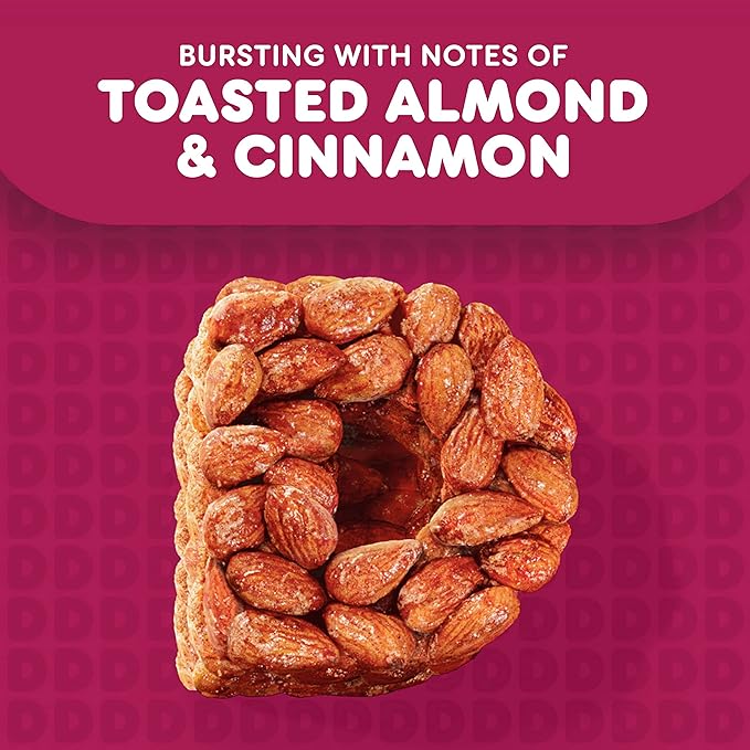Dunkin' Candy'd Almond Flavored Dark Roast Ground Coffee, 11 Ounce (Pack of 6)