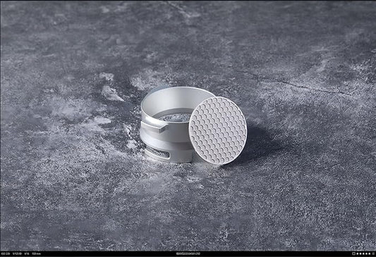 Aluminum dosing Funnel and Puck Screen Set for Breville 54mm Espresso Machines Grinder Trigger Portafilter Funnel