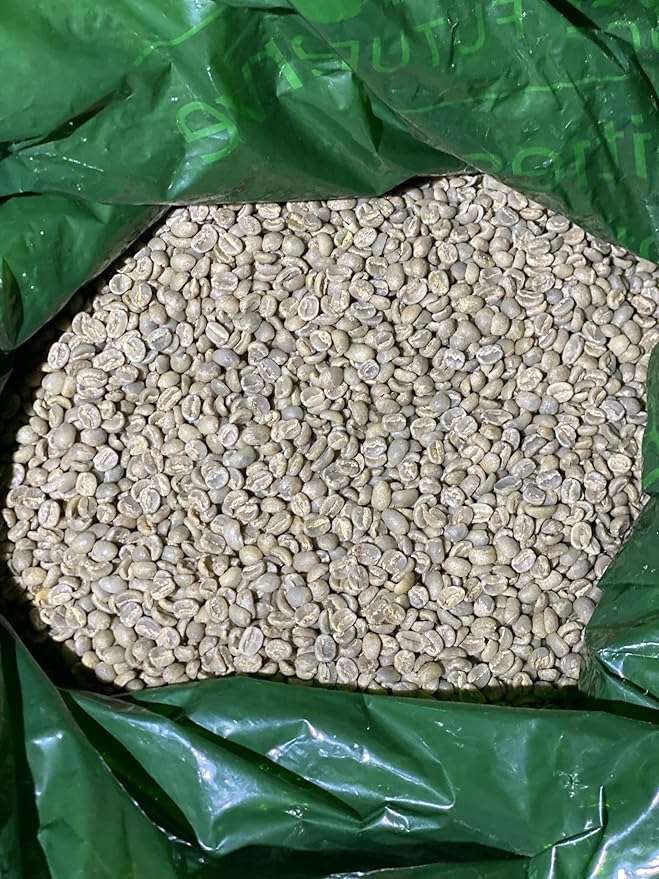 Kenyan AA Unroasted Green Arabica Coffee Beans - Premium AA Grade Quality - 100% Pure Arabica Coffee Beans With Optimal Flavor Freshness & Aroma - Handpicked, Washed & Sun Dried, 20 LB