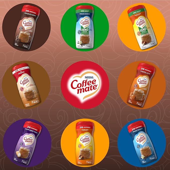 Coffee-mate Sugar Free Creamy Chocolate Powdered Coffee Creamer, 10.2 Ounce