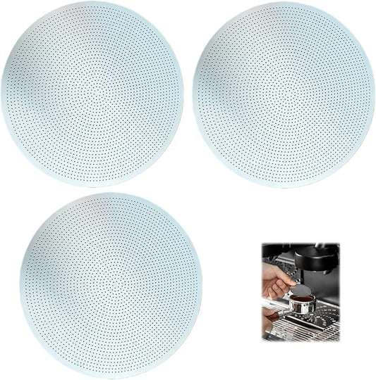 3pcs 53mm Coffee Screen - Filter Puck Screen, for Home Baristas & Coffee Shops, Fits Most 53mm Portafilters for Clean, Even Brew Extraction