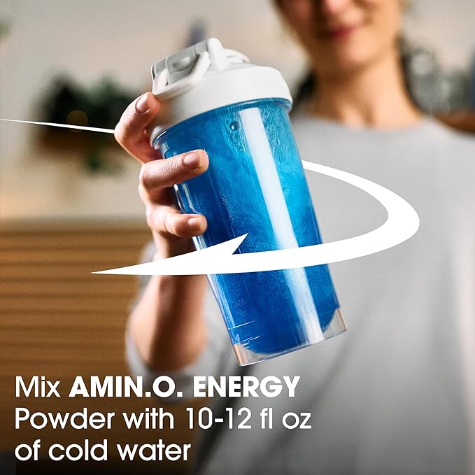 Optimum Nutrition Amino Energy - Pre Workout with Green Tea, BCAA, Amino Acids, Keto Friendly, Green Coffee Extract, Energy Powder - Blueberry Mojito, 30 Servings (Packaging May Vary)