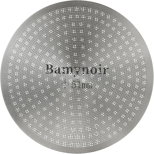 Espresso Puck Screen, 51mm Mesh Plate for Espresso Coffee Filter Basket, 0.65mm Thickness, Stainless Steel (1 Pack)