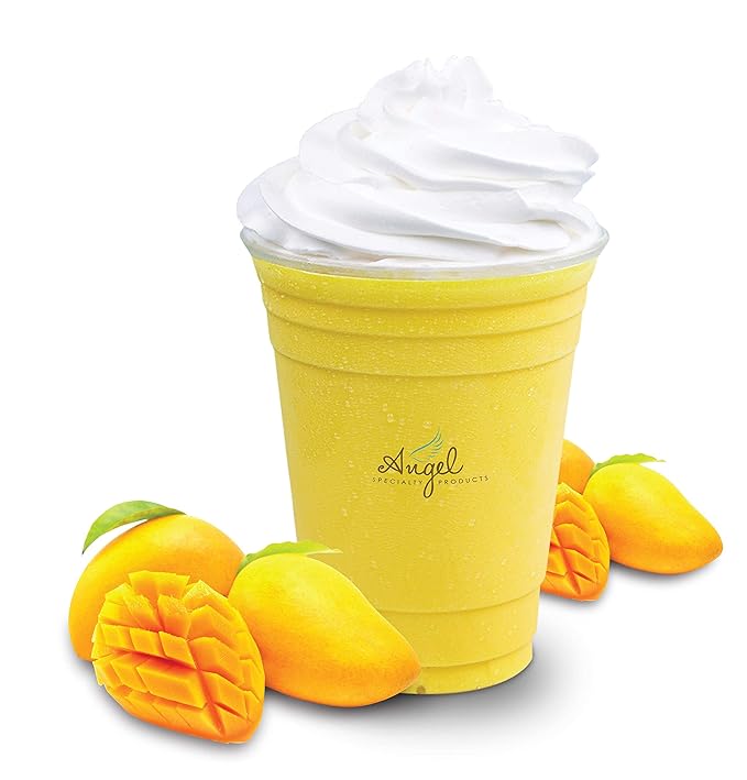 Angel Specialty Products, Blended Smoothie, Instant Frappe Powder Drink Mix, 3-Pound Bag, Mango [34 Servings]