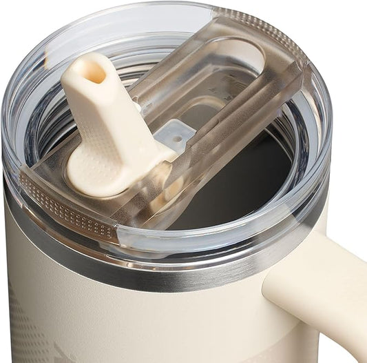 STANLEY Quencher ProTour Flip Straw Tumbler with Leakproof Lid | Built-In Straw & Handle | Cupholder Compatible for Travel | Insulated Stainless Steel Cup | BPA-Free