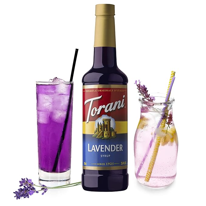 Torani Syrup, Lavender, 25.4 Ounces (Pack of 4)