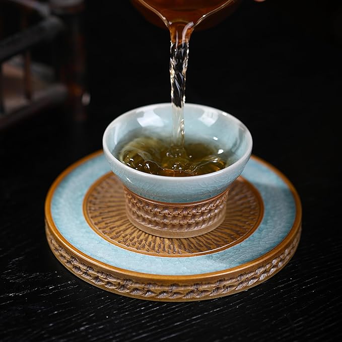 Handmade porcelain Tea Cup, Traditional Japanese Chinese Style, chinese tea cups, High - quality Porcelain, Art Gifts