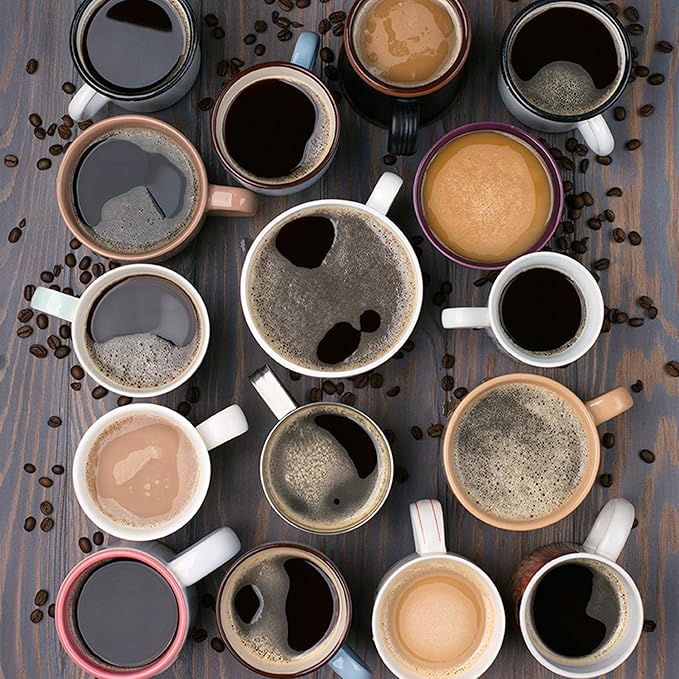 Crazy Cups Coffee Pods Variety Pack Sampler from Top Brands, Assorted Single Serve for Keurig K Cups Coffee Makers, 40 Unique Cups