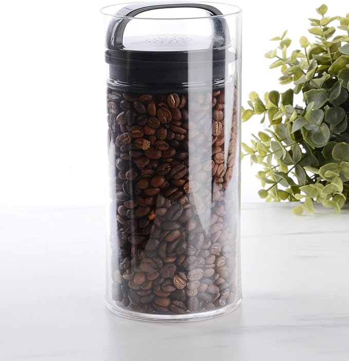 Prepara Evak Fresh Saver Plastic Food Storage, Small/Tall, Black