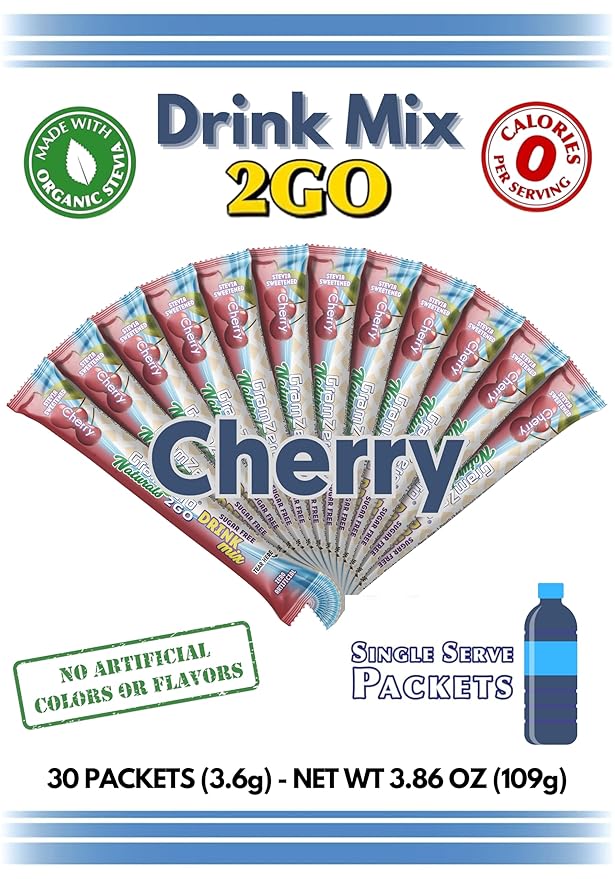 Drink Mix - 2GO (All NATURAL Cherry)
