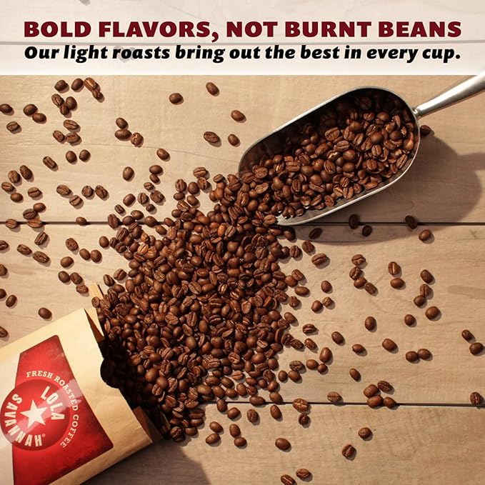 Lola Savannah Crème Brulée Whole Bean Caffeinated Coffee, 2lb