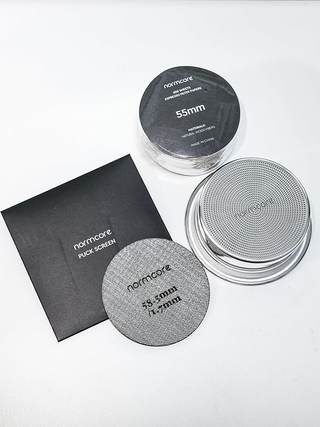 Normcore 58mm High Extraction Basket, 18g Portafilter Basket Coffee Filter, Fits 18 Gram Coffee For 58mm Espresso machines, 304 Stainless Steel