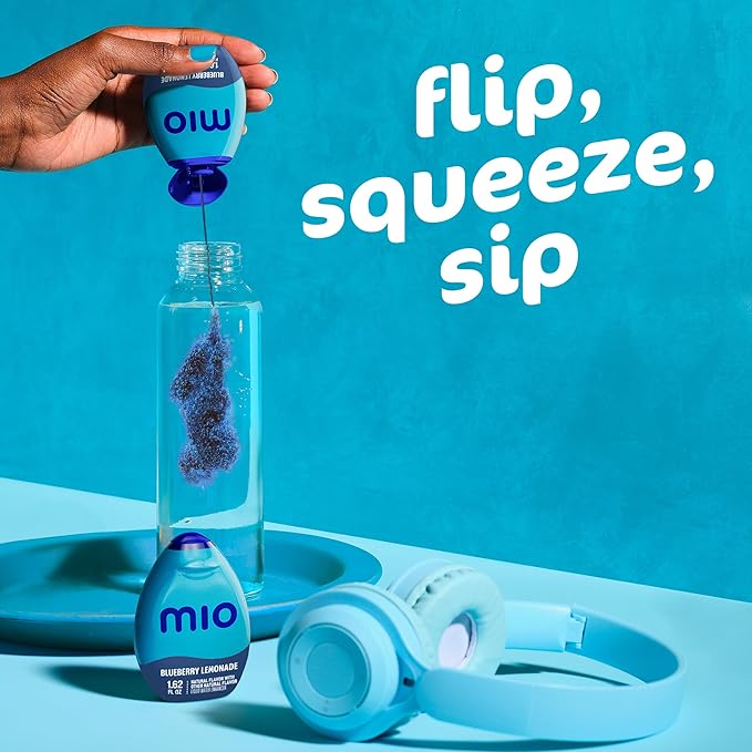 Mio Liquid Water Enhancer, Blueberry Lemonade, 1.62 OZ, 5-Pack