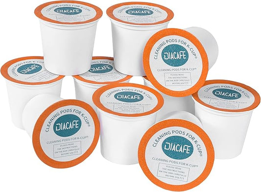Fit for Keurig Cleaning Pods 10 Pack Descaler for Keurig Coffee Machines 1.0 & 2.0, K cup Cleaning Pods, K cup Cleaner Descaler Coffee Stain Remover