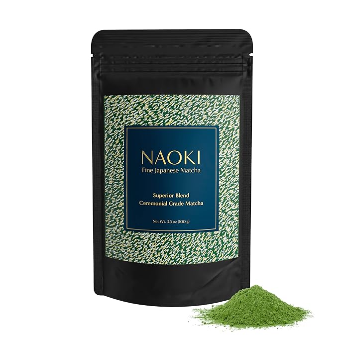 Naoki Matcha Superior Ceremonial Blend – First Harvest Uji Kyoto Matcha Powder, 100g
