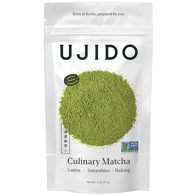 Ujido Summer Harvest Culinary Matcha, 2 oz., 46 Servings – Culinary Grade Japanese Matcha Powder – Gluten Free & Keto Friendly – Smooth, Mellow Flavor – for Teas, Lattes, Cooking, & Baking