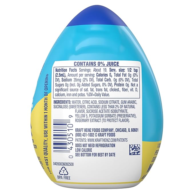 Mio Liquid Water Enhancer, Lemonade, 1.62 OZ, 12-Pack
