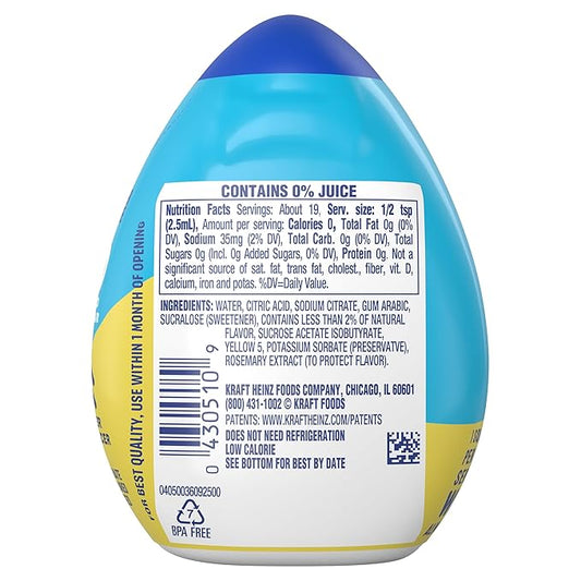 Mio Liquid Water Enhancer, Lemonade, 1.62 OZ, 12-Pack